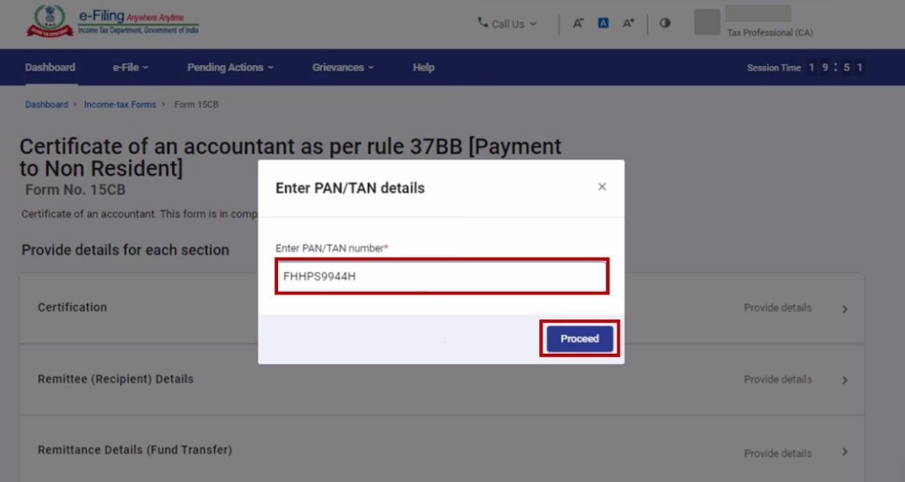 How to File Form 15CB