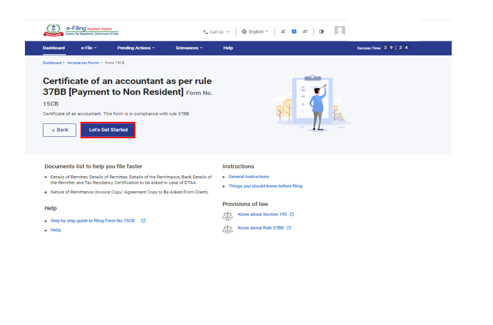 How to File Form 15CA