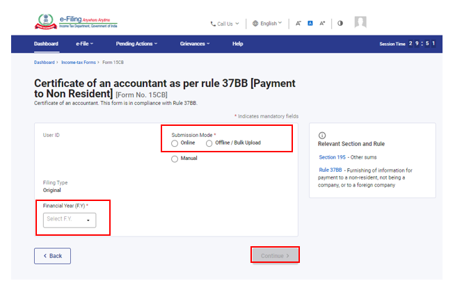How to File Form 15CB