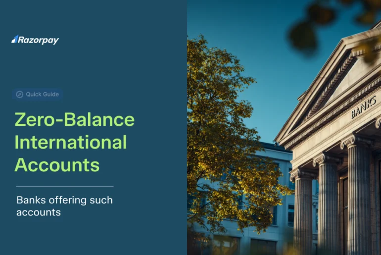 Zero-Balance International Accounts