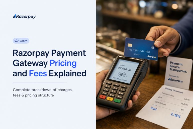 Razorpay Payment Gateway Pricing and Fees Explained