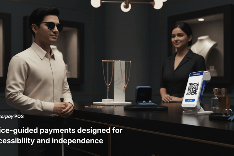 Divyang Drishti on Razorpay POS