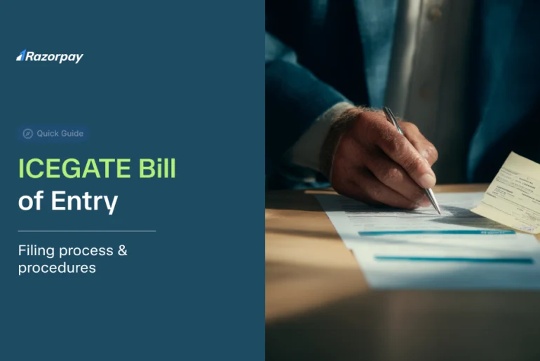 ICEGATE Bill of Entry