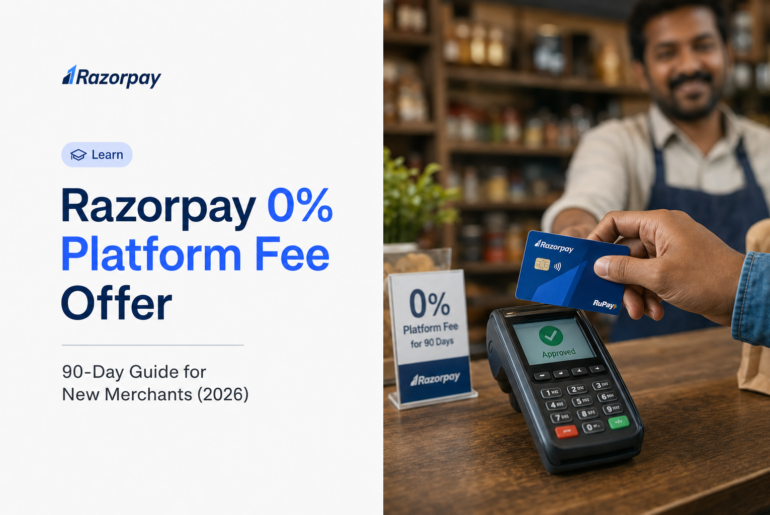 Razorpay 0% Platform Fee Offer