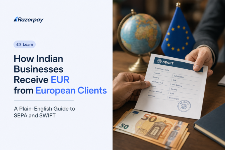 How Indian Businesses Receive EUR from European Clients