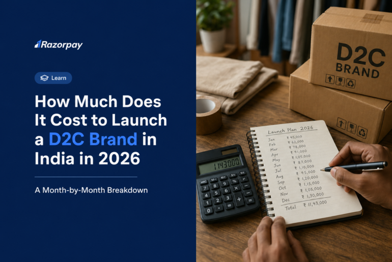 How Much Does It Cost to Launch a D2C Brand in India in 2026