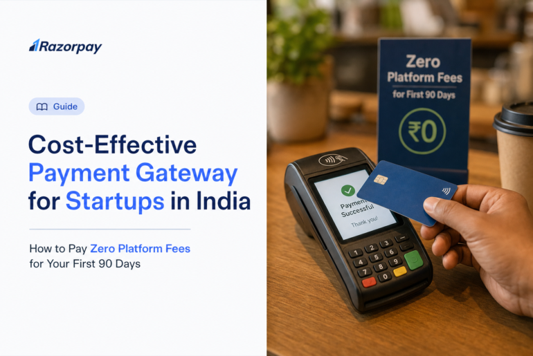 Cost Effective Payment Gateway for Startups in India