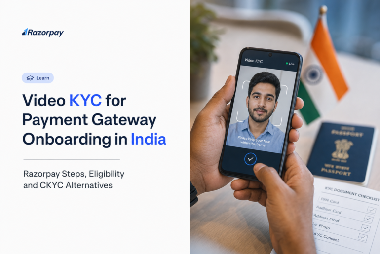 Video KYC for Payment Gateway Onboarding in India