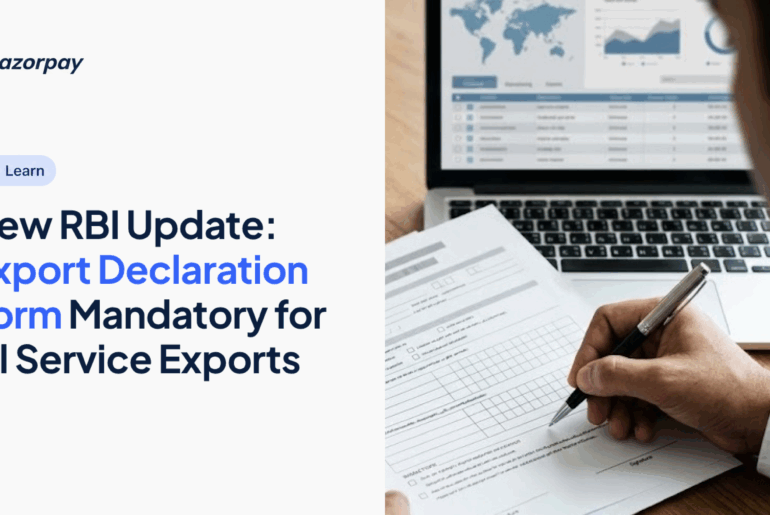 Export declaration form