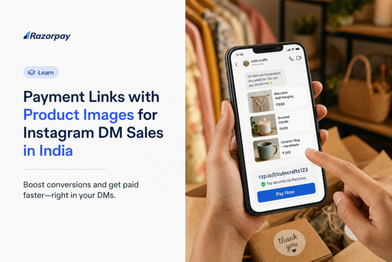 Payment Links with Product Images for Instagram DM Sales in India