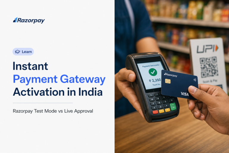 Instant Payment Gateway Activation in India